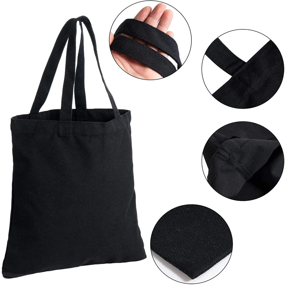 Canvas Shopper Bag Large Capacity Shoulder Bag