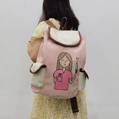 Nurse Printing Backpack Women's School Bag Men's Computer Shoulders Bags