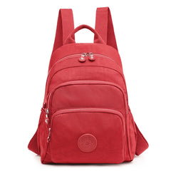 Nylon Backpack for Women Laptop Computer Large Capacity Book Bag
