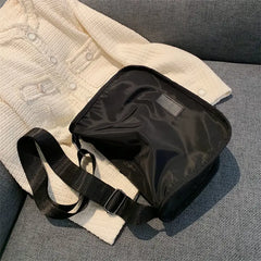 Nylon Shoulder Bag Casual Zipper All-match Handbag Purse