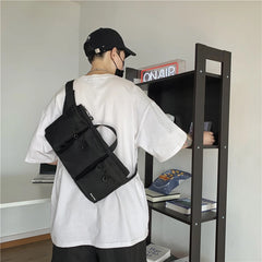 Unisex Chest Pack Crossbody Bags Hip-hop Tactics Belt Bag