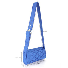 Nylon Padded Handbags Women Shoulder Bags Down Cotton Crossbody Bags