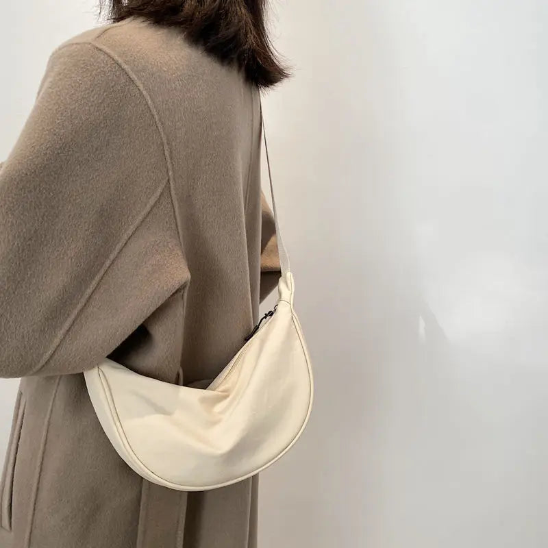 Nylon Crossbody Bag for Women Lightweight Small Shoulder Messenger