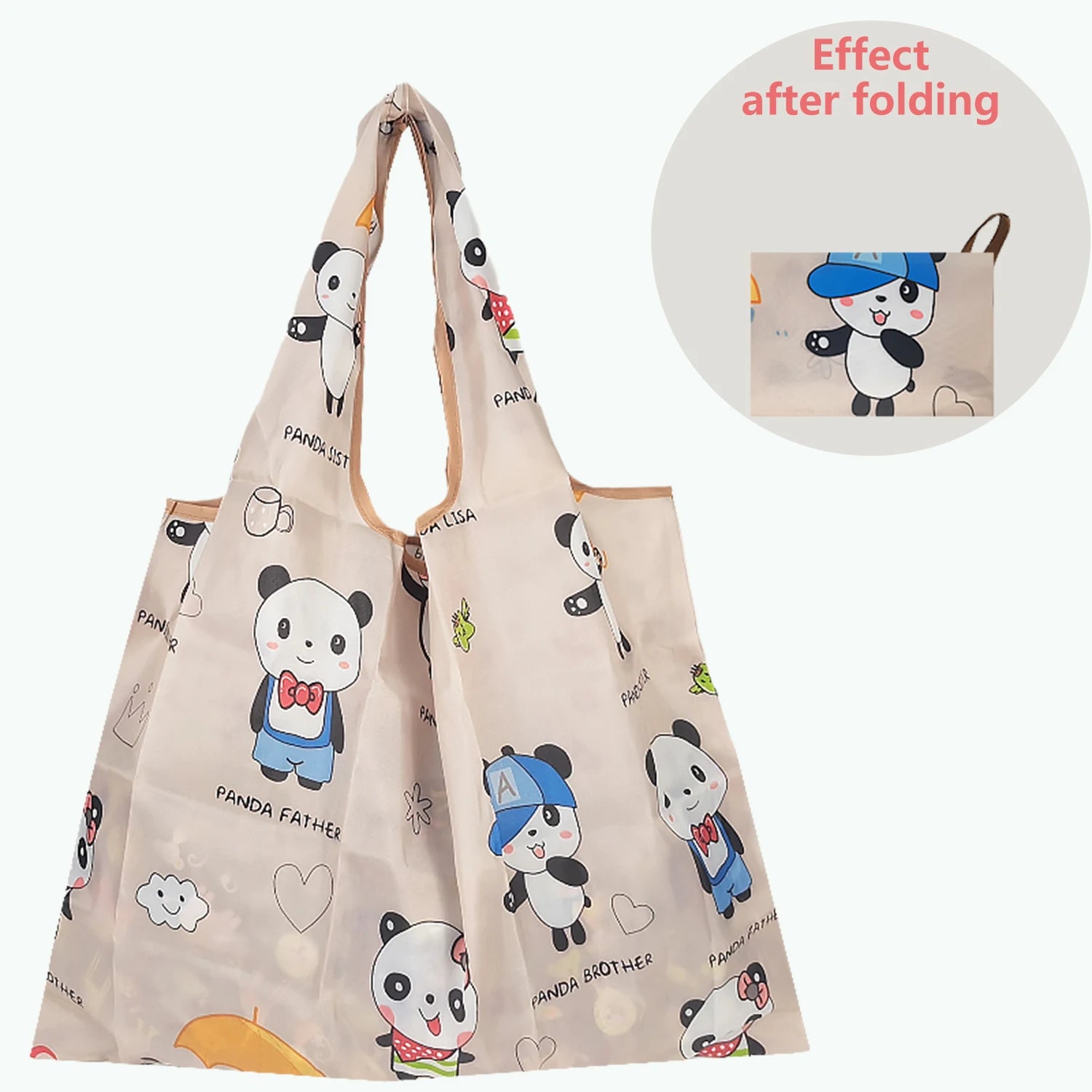 Eco Shopping Bags Foldable Large Tote Grocery Reusable Portable