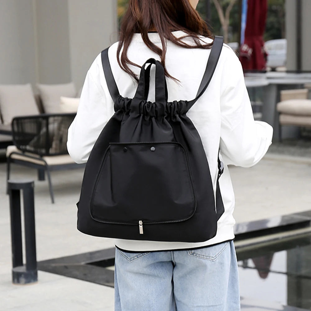 Nylon Fitness Bag Dry Wet Separation Rucksack Lightweight Multifunctional