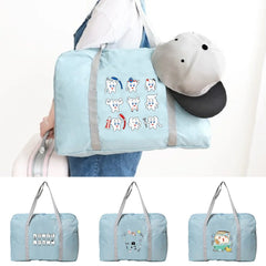 Nylon Foldable Travel Bag Luggage Large Capacity Waterproof Handbag