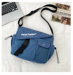 Nylon Shoulder Bag Crossbody Bag Harajuku Messenger