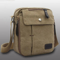Multifunctional Canvas Shoulder Bag Women Small Handbag