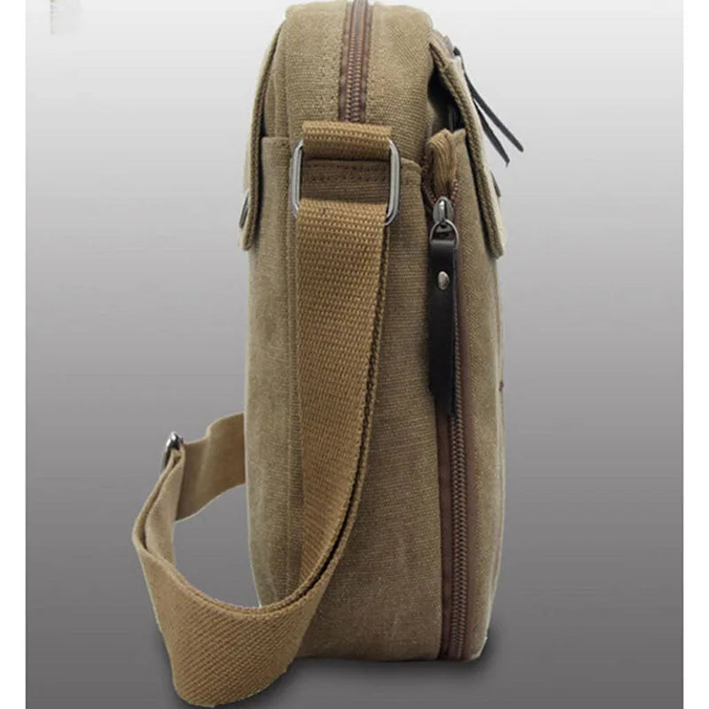 Multifunctional Canvas Shoulder Bag Women Small Handbag