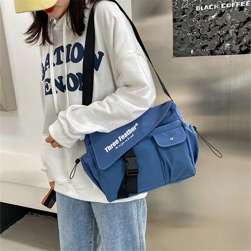 Nylon Handbags Shoulder Bag Large Capacity Crossbody Bags