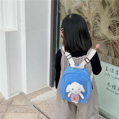 Nylon Kids Kindergarten Backpack Animal Rabbit School Bag