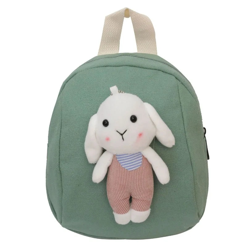 Nylon Kids Kindergarten Backpack Animal Rabbit School Bag