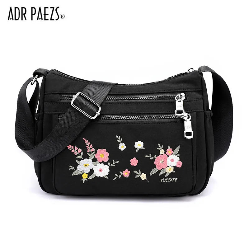 Nylon Large Women Messenger Bags Waterproof Female Shoulder Bags