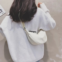 2022 Nylon Messenger Bag Female Dumpling Bag Light Small Underarm Bag