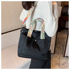 Nylon School Bags for Girls/ Women Handbags Shoulder Bag Messenger Bag Totes