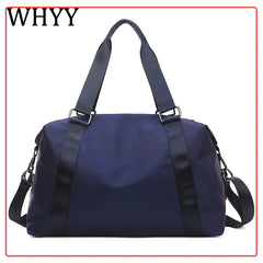 Waterproof Nylon Gym Shoulder Bag Large Pink Outdoor Sport Bags