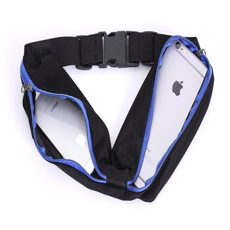 Nylon Waist Pack Multifunction Fanny Pack Bum Bags Money Belt Travel