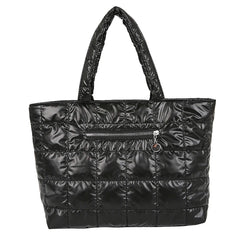 Nylon Waterproof Shoulder Bag for Women - Winter Shopper Handbags