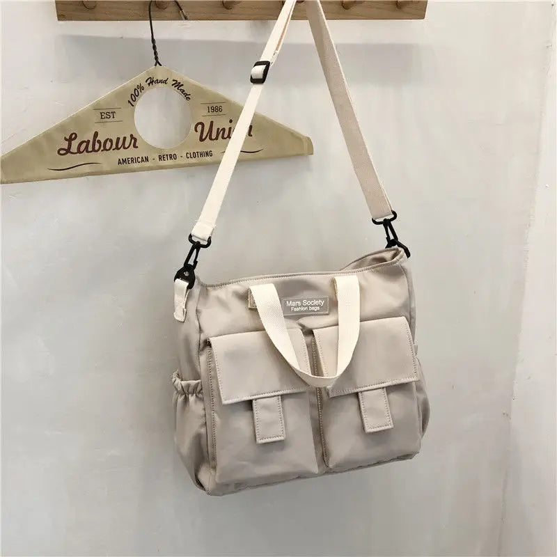 Nylon Waterproof Shoulder Crossbody Bags for Men Women