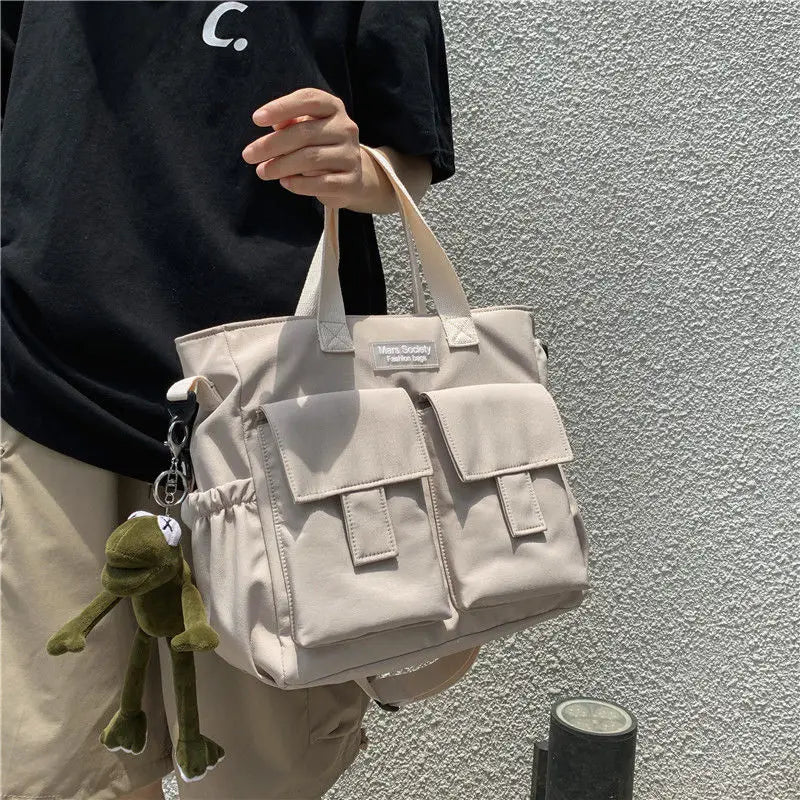Nylon Waterproof Shoulder Crossbody Bags for Men Women