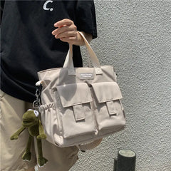Nylon Waterproof Shoulder Crossbody Bags for Men Women