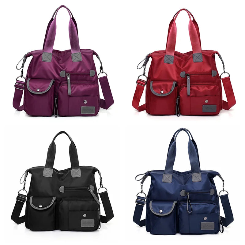 Waterproof Nylon Women Shoulder Bag Crossbody Bag