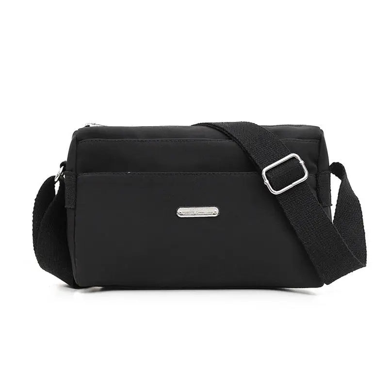 Nylon Women Shoulder Bags Casual Female Handbags Solid Travel Crossbody Bag