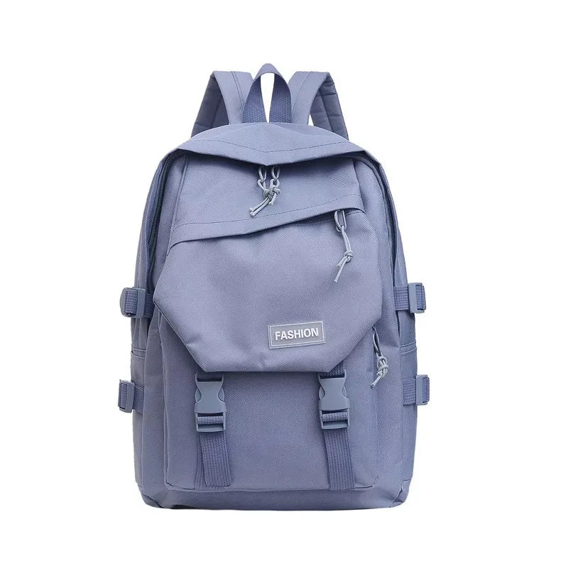Nylon Backpack Junior School Students Large Capacity Travel Bag