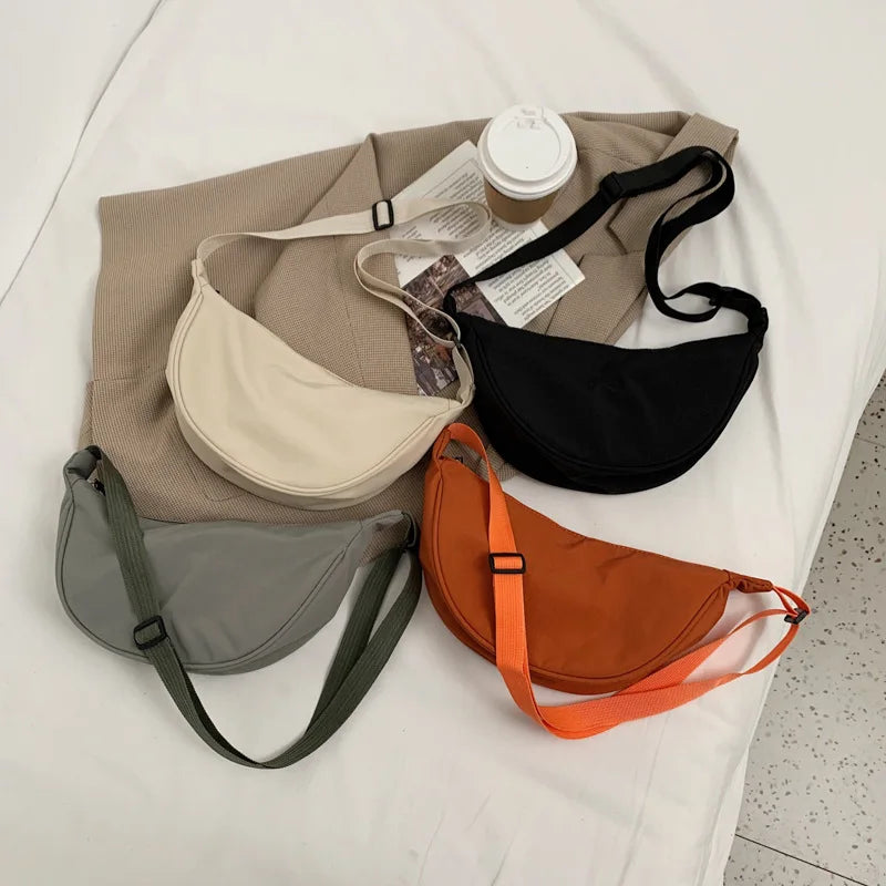 Nylon Messenger Bag Light Small Shoulder Canvas Bag