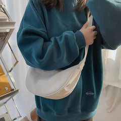 Nylon Messenger Bag Lightweight Small Shoulder Canvas Bag