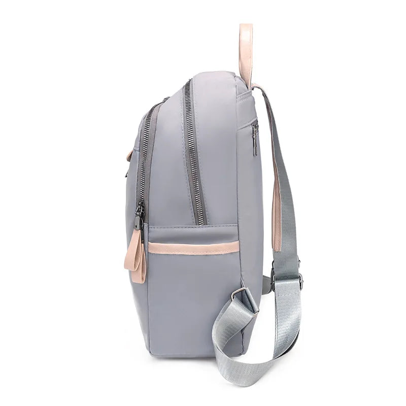 Women Backpack Lightweight Pink Schoolbag Small Laptop Bagpack