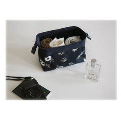 Polyester Women Cosmetic Bag Portable Storage for Travel