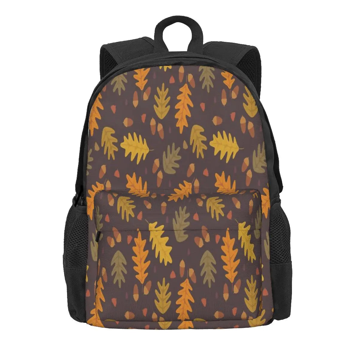 Oak Leaves Backpack Men's Bag Women's Kids Female
