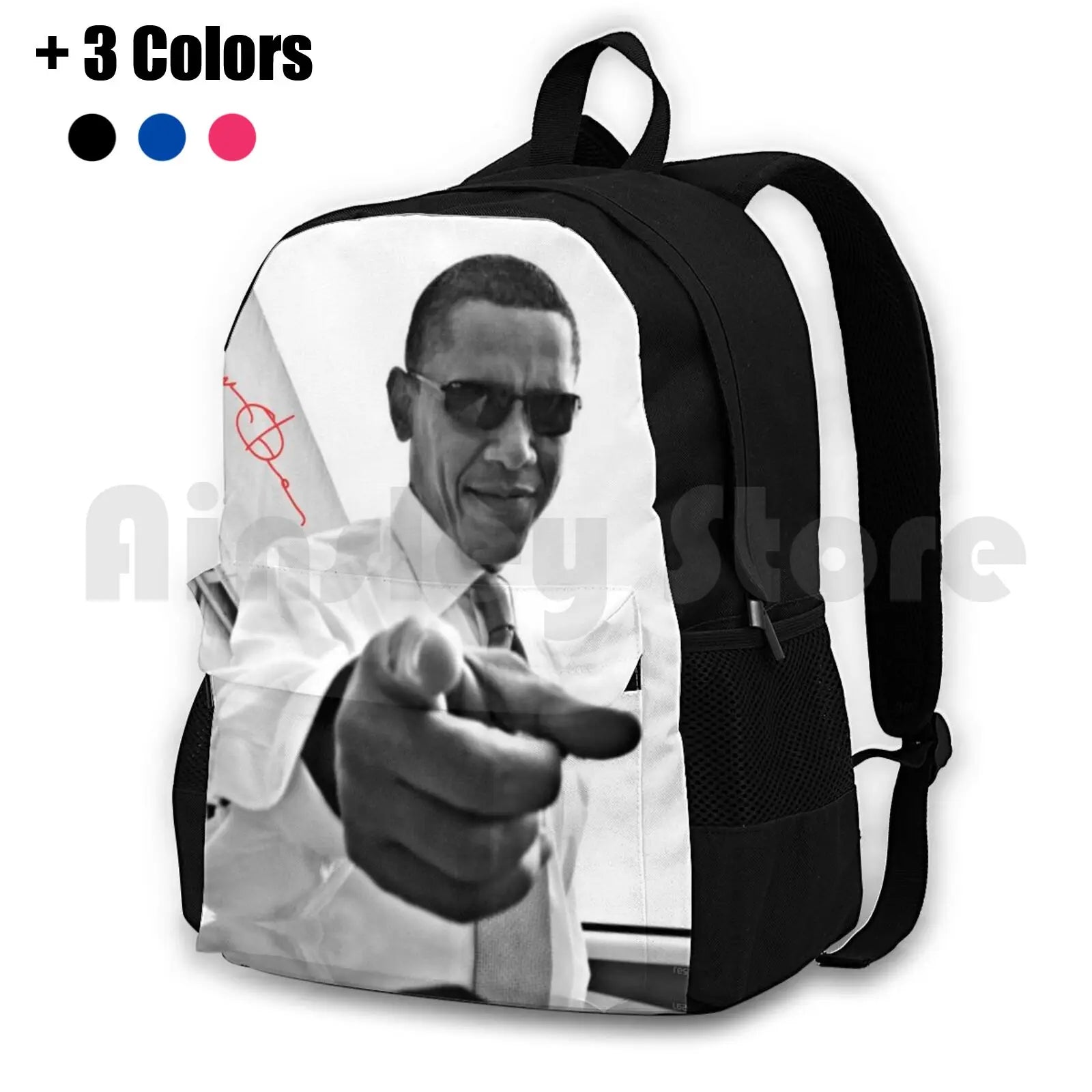 Obama Outdoor Hiking Backpack Waterproof Camping Travel