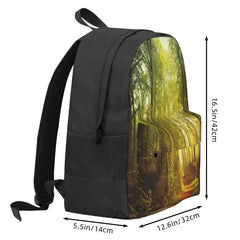 October Forest Backpacks Men's Backpacks Bags For Women Print Man Backpack