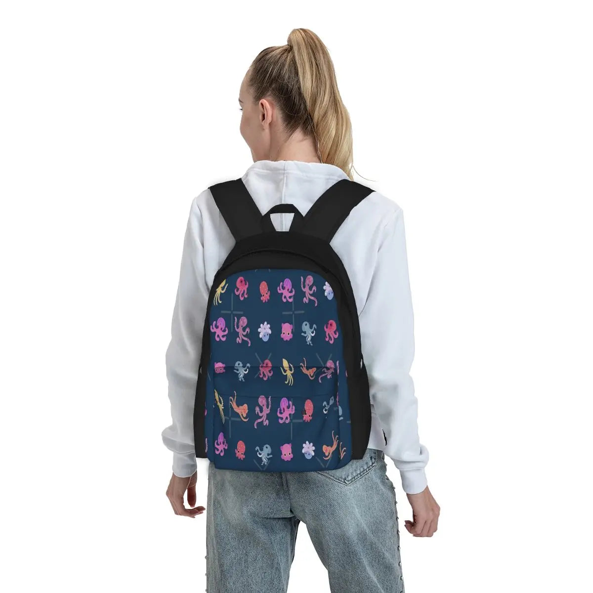 Octopus - Dark Backpacks Men's Backpacks Bags For Women Men Mens Backpacks