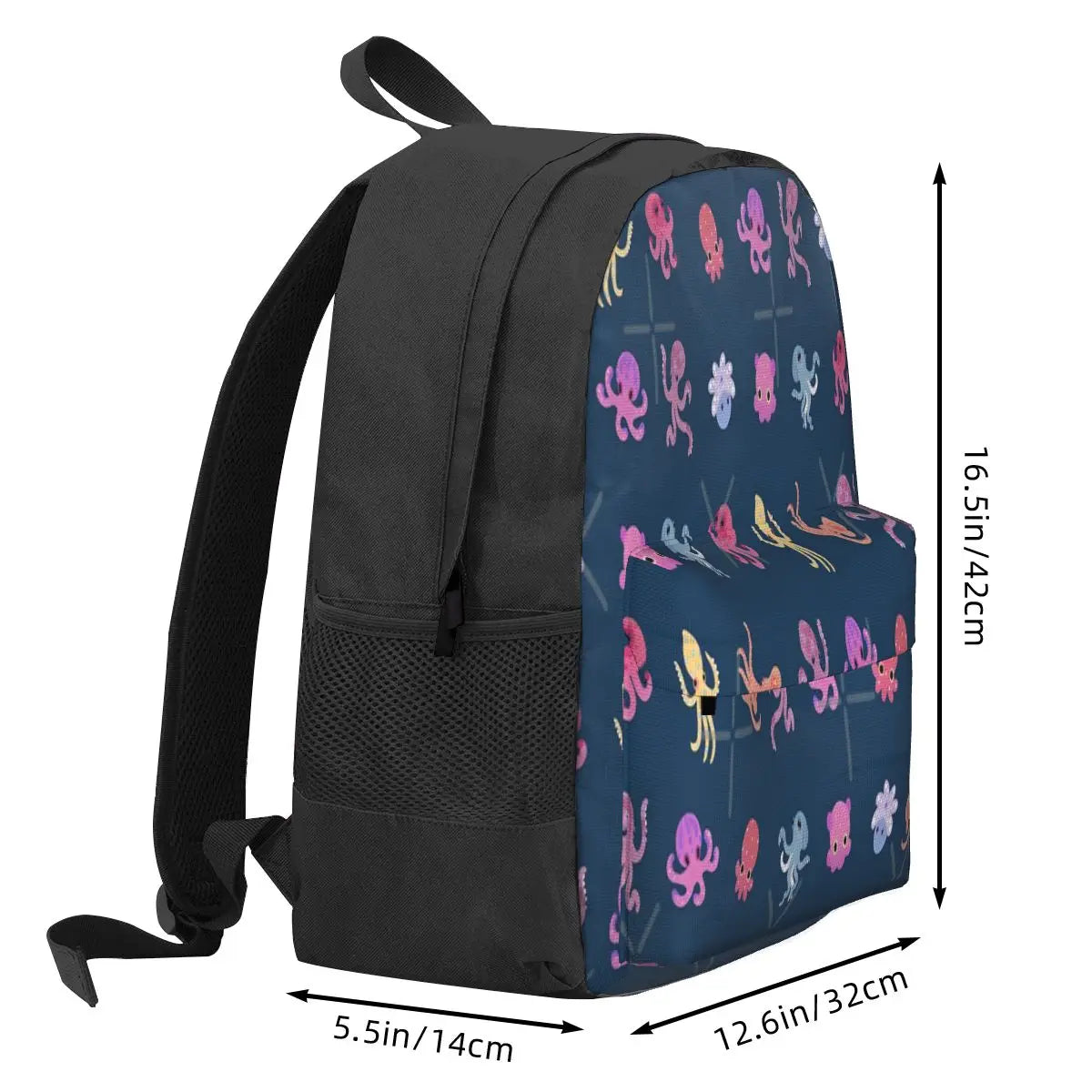 Octopus - Dark Backpacks Men's Backpacks Bags For Women Men Mens Backpacks