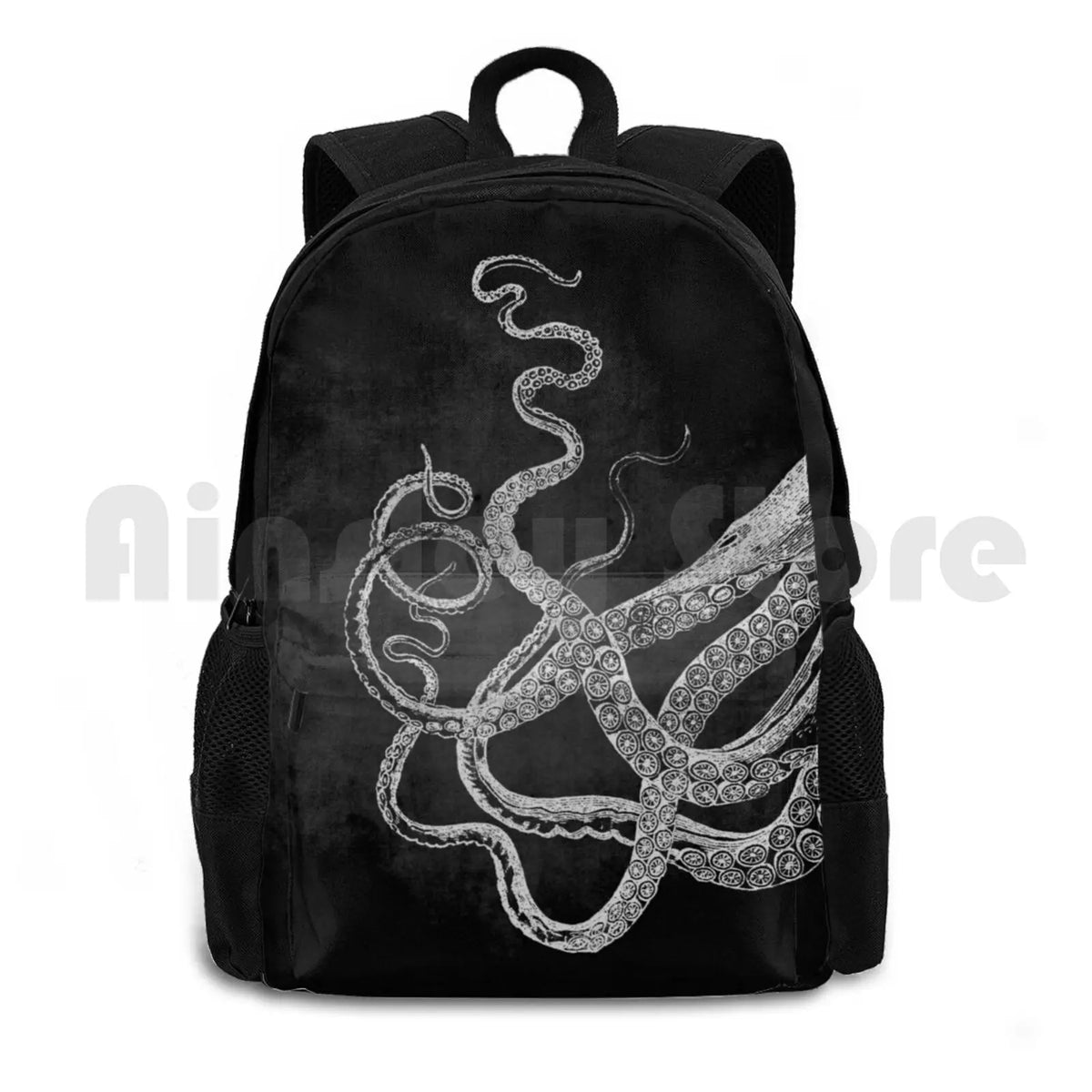 Vintage Octopus Tentacles Camping Backpack