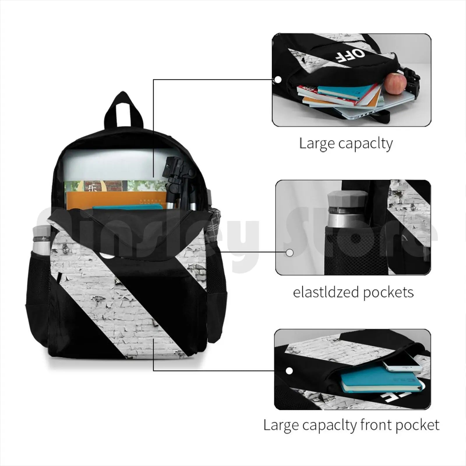 Waterproof Hiking Backpack for Camping - 70L