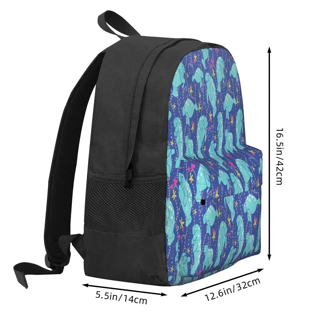 The Hue-Manatee Bright Backpacks Men's Backpacks Bags For Women Men
