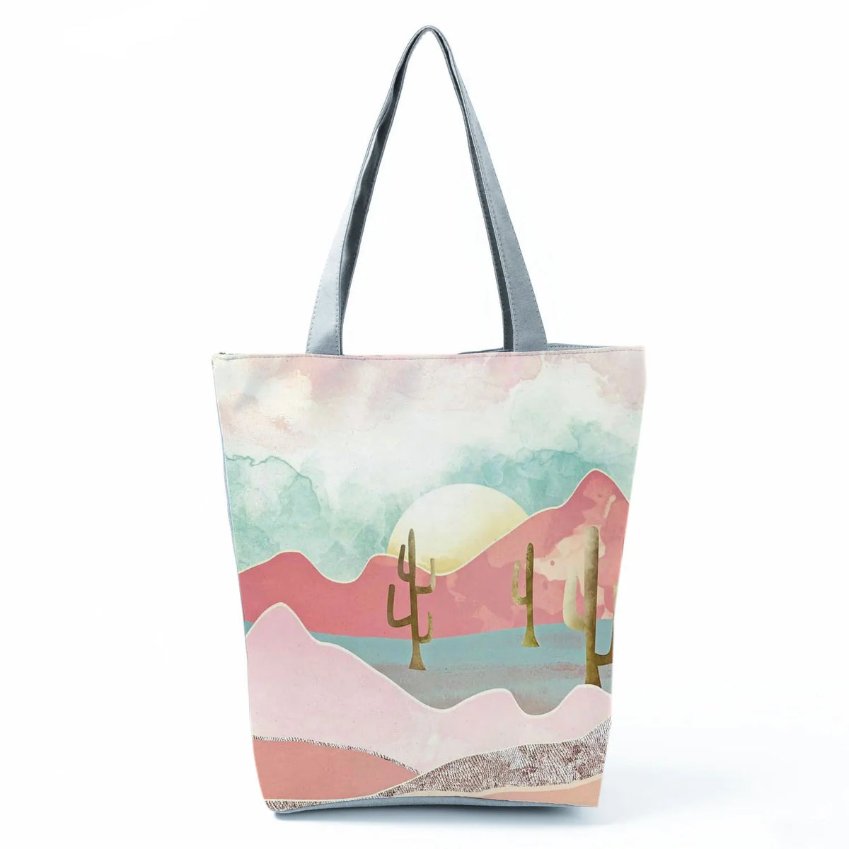 Mountain Forest Printing Tot Shopping Bag Women Handbags