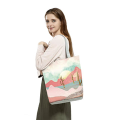 Mountain Forest Printing Tot Shopping Bag Women Handbags