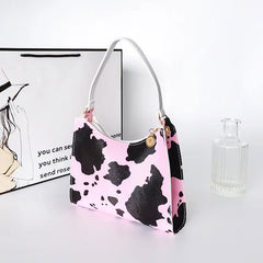 OkoLive SB0058 Women Zipper Bag Cow Grain Small Handbag