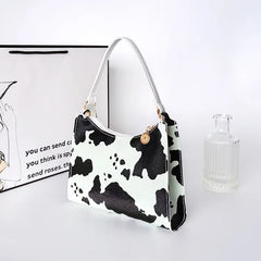 OkoLive SB0058 Women Zipper Bag Cow Grain Small Handbag