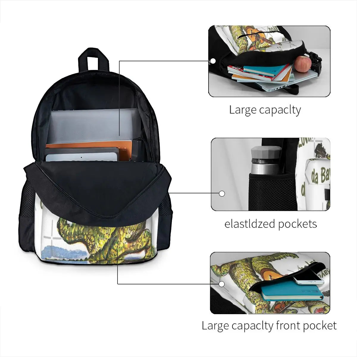 On Da Bayou 1 Backpacks Men's & Women's Bags