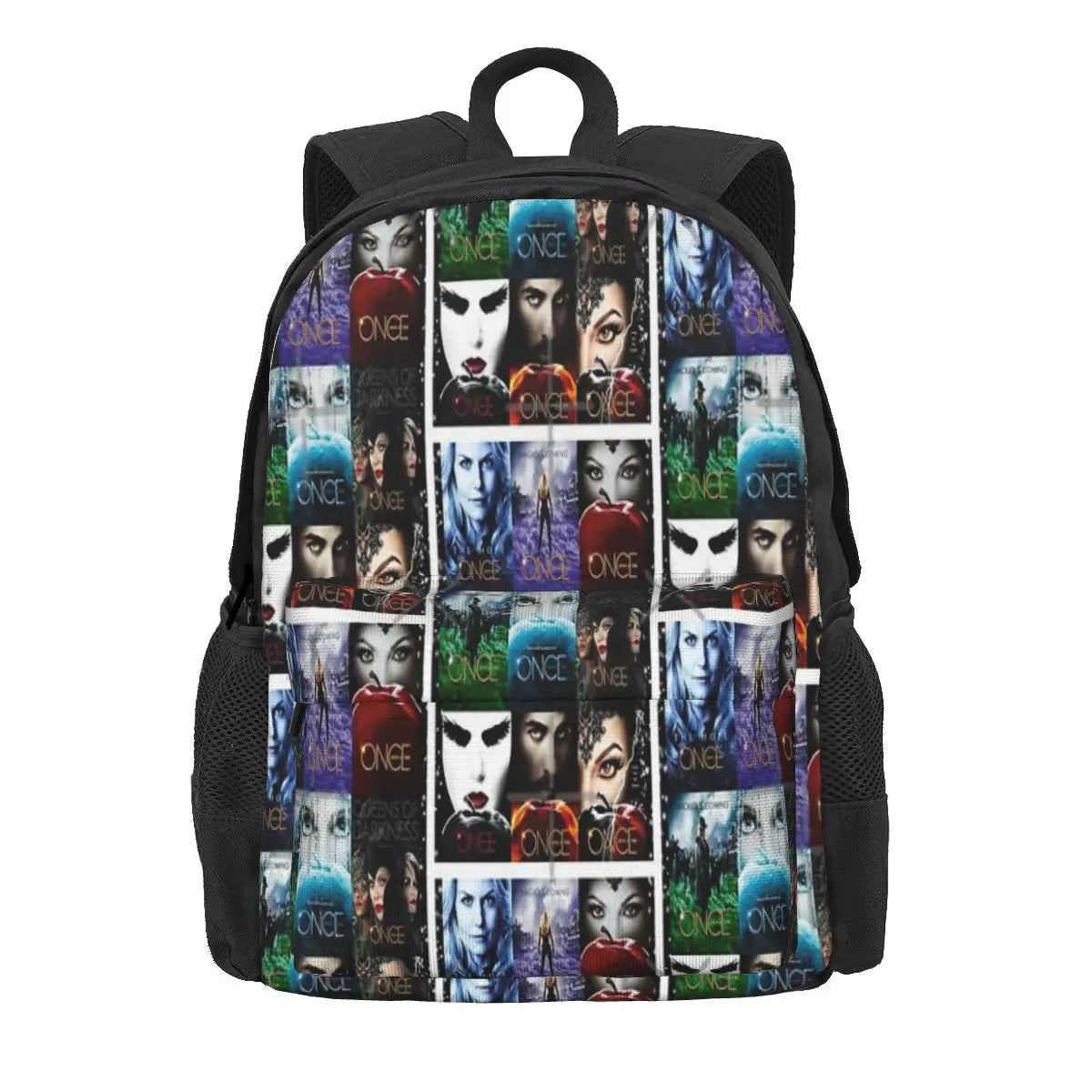 Once Upon A Time 3 Backpacks Men's Women's School Handbag Bags