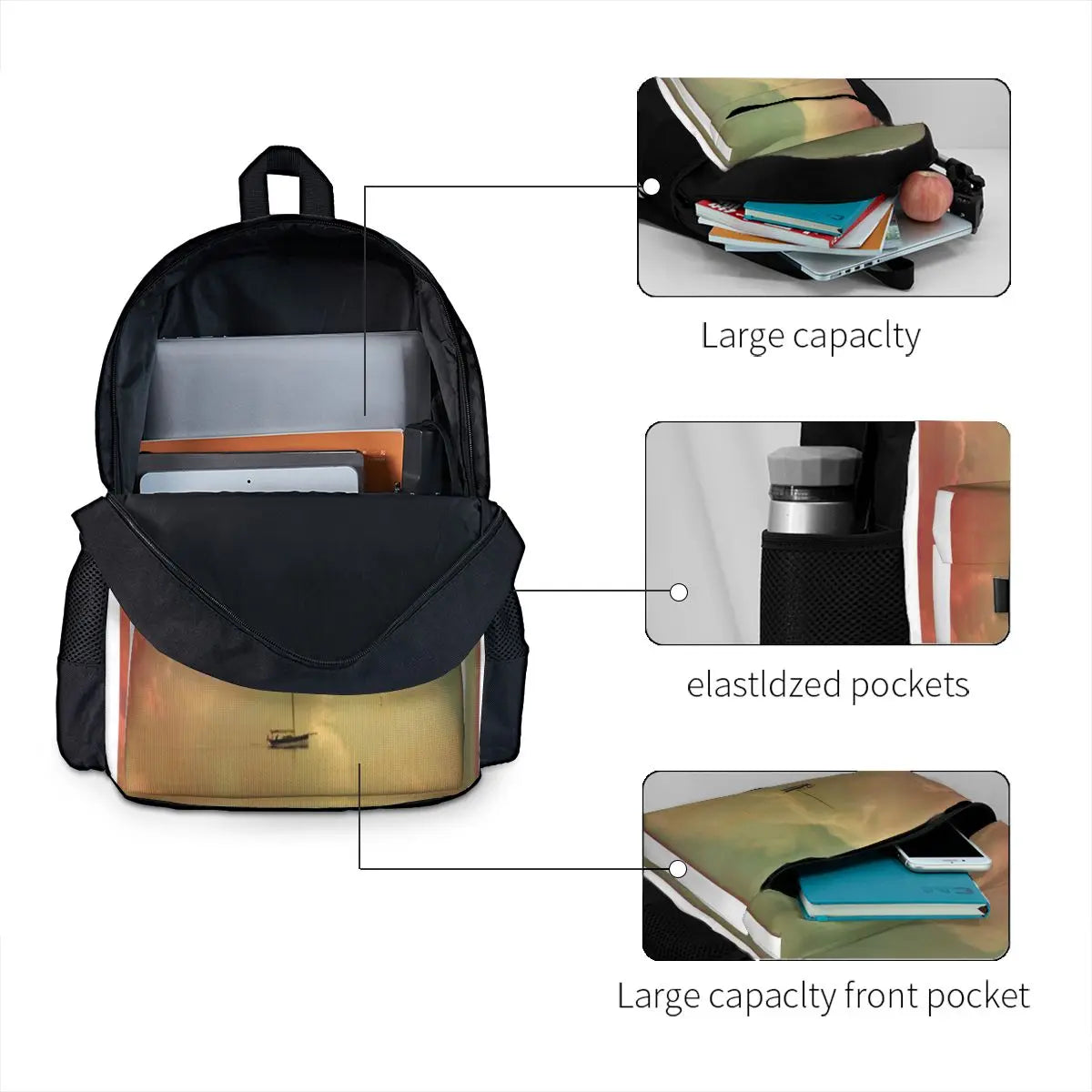 Little Boat Backpacks for Men and Women