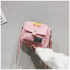One-shoulder oblique Bag Casual Zipper Solid