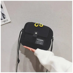 One-shoulder oblique Bag Casual Zipper Solid