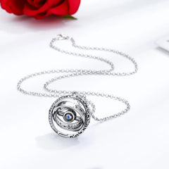 Astronomical Ball Spinner Necklace Choker